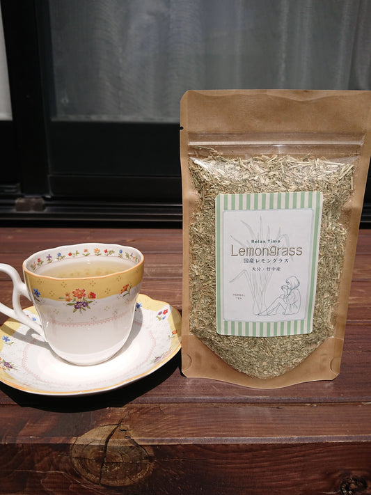 大分県産無農薬栽培　レモングラス茶 粉末【1袋×50g】
